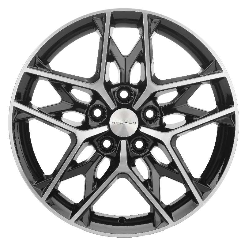 диски KHOMEN KHW1709 (Faw Bestune X40) 7,0xR17 5x114,3 57,1 40 BLACK-FP